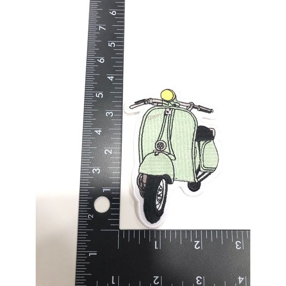 Vespa Scooter Club Patch 2Pc Bundle Embroidered Patches - Picture 2 of 2